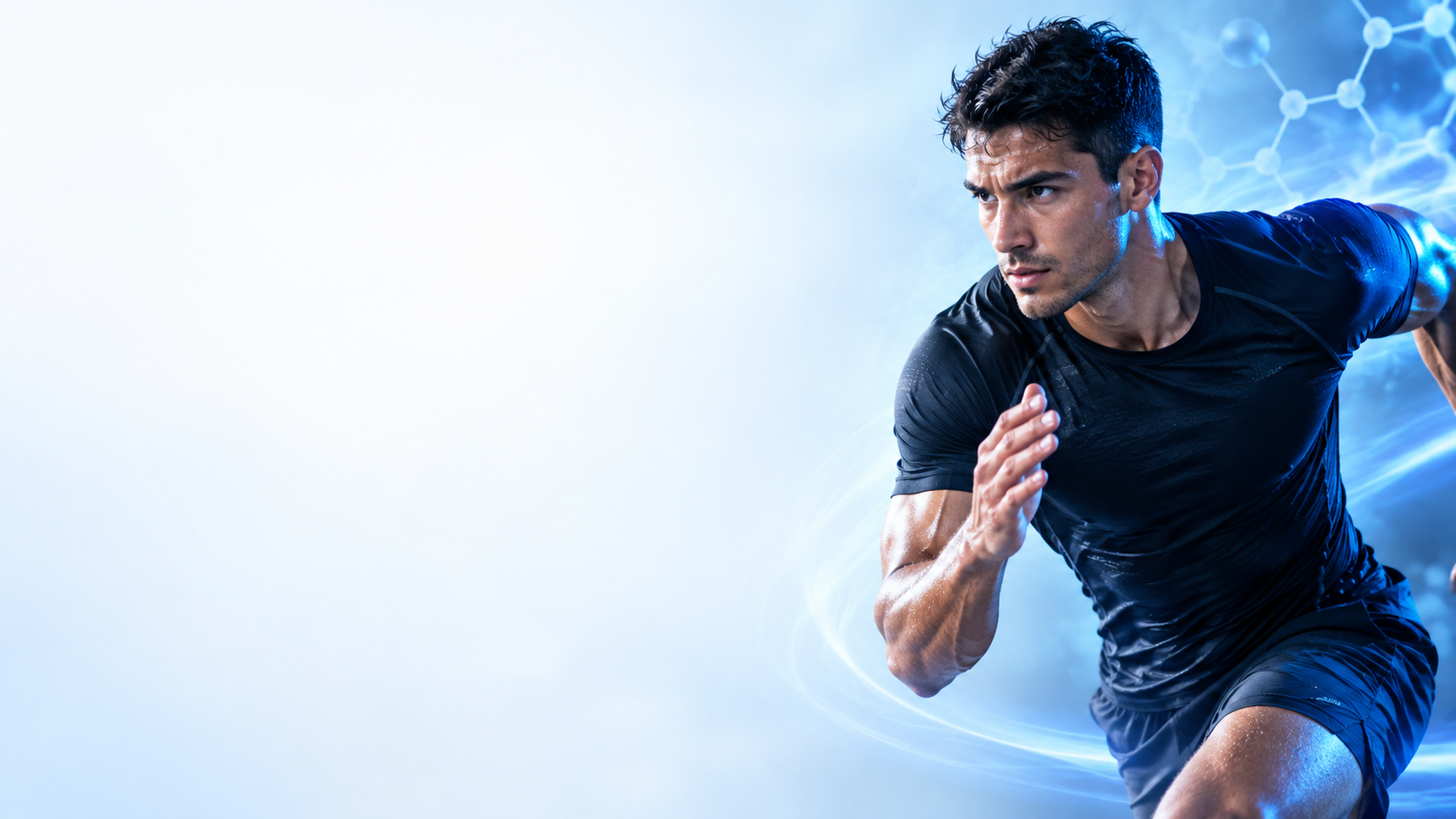 Atleta tecnológico en plena aceleración - Vantrex Labs